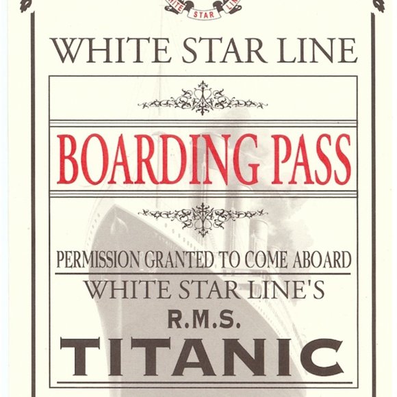 TITANIC Collector Set featuring New York Times, Boarding Pass & English Penny - Picture 5 of 6